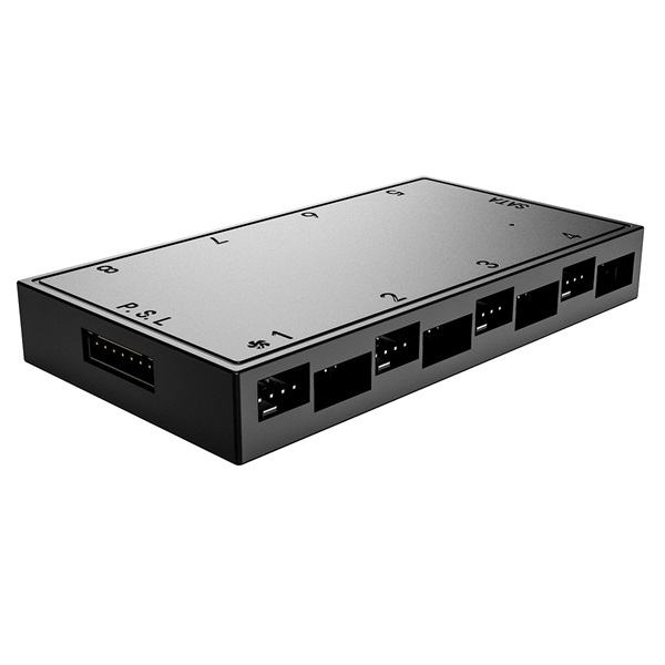 ID-Cooling HA-08 8 db PWM 8 db A-RGB SATA A-RGB elosztó ID-Cooling HA-08 8 db PWM 8 db A-RGB SATA A-RGB elosztó