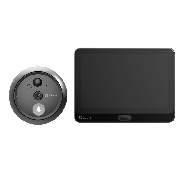 EZVIZ HP4 4,3" színes képátmérő Kétirányú video hívás csengő 4600 mAh 512G kültéri vezeték nélküli ajtócsengő EZVIZ HP4 4,3" színes képátmérő Kétirányú video hívás csengő 4600 mAh 512G kültéri vezeték nélküli ajtócsengő
