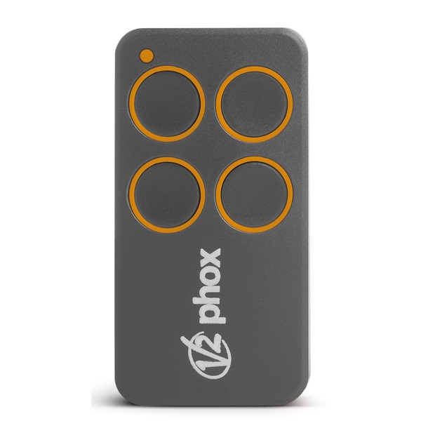 V2 PHOX4.868 868 MHz gyári kóddal 4 csatornás ugrókódos távirányító