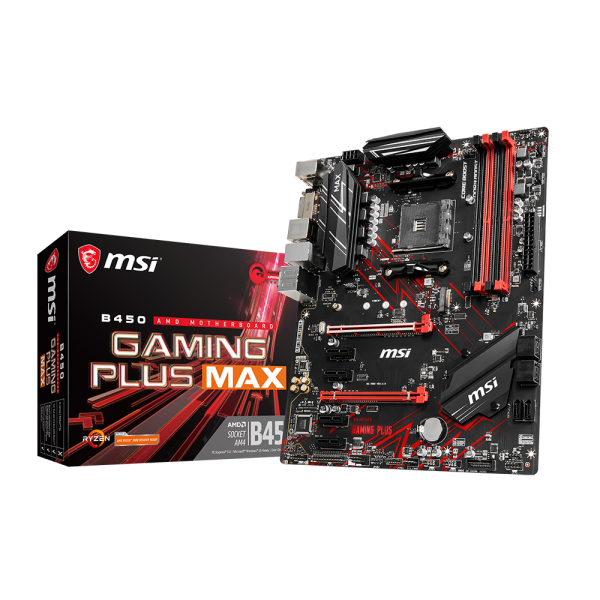 MSI AM4 B450 GAMING PLUS MAX AMD B450 ATX Alaplap