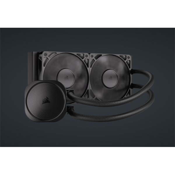 CORSAIR CPU hűtő NAUTILUS 240 RS Liquid CPU Cooler (vízhűtés)  2 Ventilátoros LGA1700 és LGA1851 támogatással Fekete