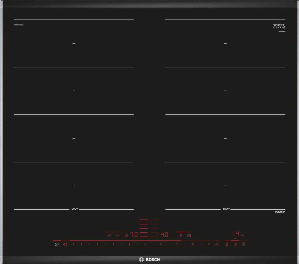 Bosch PXX675DC1E Serie 8 indukciós főzőlap