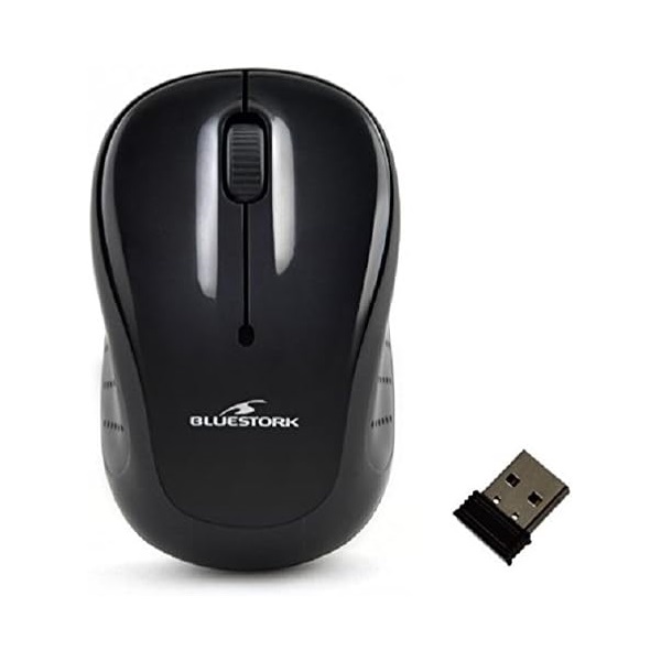 Bluestork  M-WL-OFF10 1200 DPI 2,4Ghz optikai Vezeték nélküli Egér 