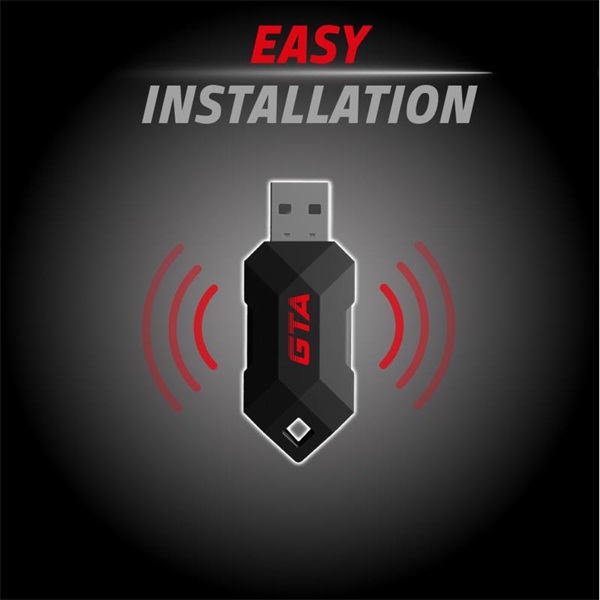 Advance Gamepad Vezeték Nélküli  GTA Gamepad  USB Fekete-piros 