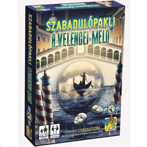 Asmodee Szabadulópakli: A velencei meló társasjáték