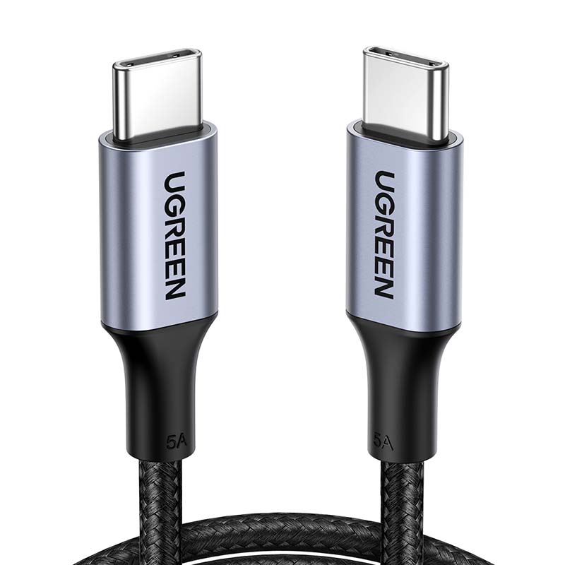 UGREEN US316 Type C to Type C Cable, 100W, 3m (fekete) UGREEN US316 Type C to Type C Cable, 100W, 3m (fekete)