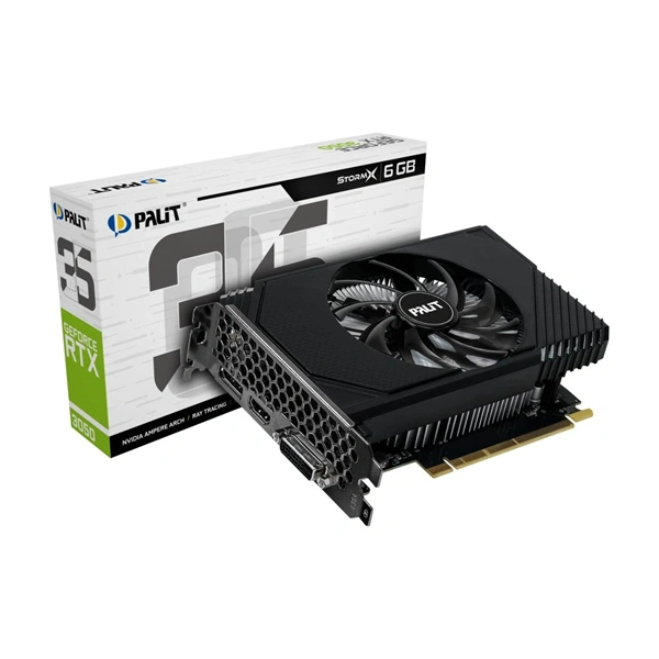 Palit GeForce RTX 3050 StormX 6GB GDDR6 videokártya