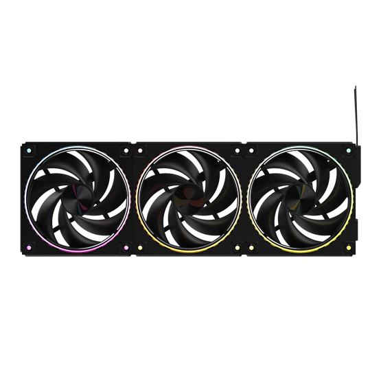 Zalman  ZM-DF120 Hűtő ventilátor Fekete