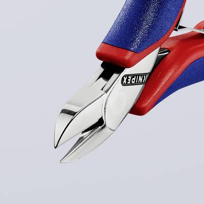 Elektronikai oldalcsípőfogó, vágási érték: lágy/közepes huzal: 1,3/1 mm, Knipex 77 22 115 Elektronikai oldalcsípőfogó, vágási érték: lágy/közepes huzal: 1,3/1 mm, Knipex 77 22 115