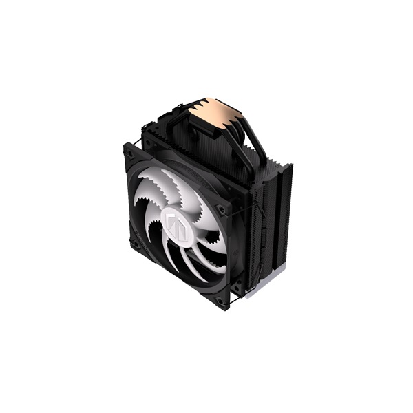 Endorfy  Fera 5 Black ARGB  12 cm  4 pin  4x heatpipe  PWM  TDP 220W CPU Cooler  Fekete 