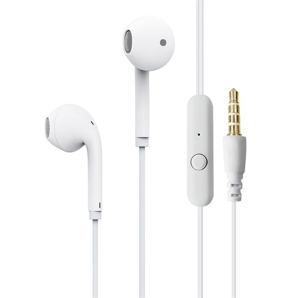 S-Link SL-KU175  3,5 Jack mikrofon Fülhallgató Fehér