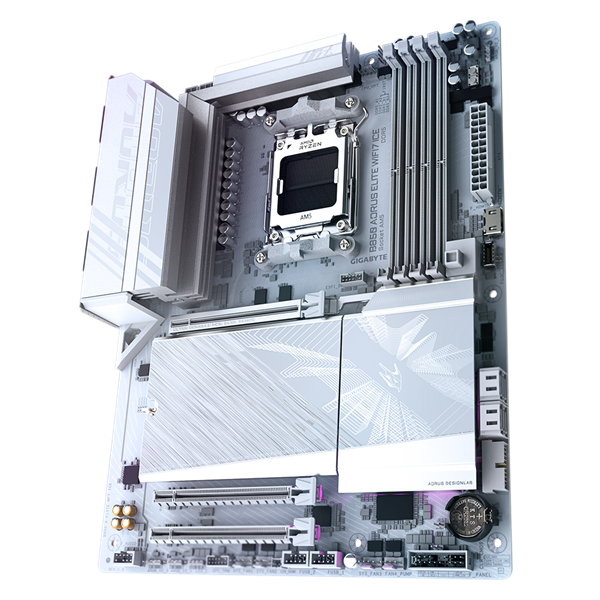 GIGABYTE AM5 B850 AORUS ELITE WIFI7 ICE AMD B850 ATX Alaplap GIGABYTE AM5 B850 AORUS ELITE WIFI7 ICE AMD B850 ATX Alaplap