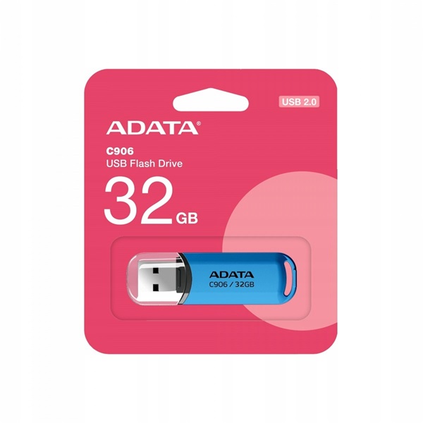 ADATA Pendrive 32GB, C906, Kék