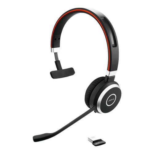 Jabra Evolve 65 SE LINK380A MS Mono headset (6593-833-309) Jabra Evolve 65 SE LINK380A MS Mono headset (6593-833-309)