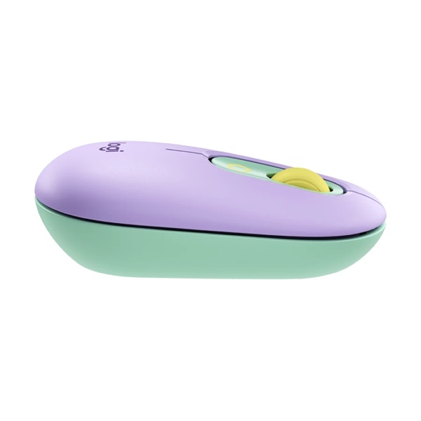Logitech POP vezeték nélküli egér Daydream - lila-zöld (910-006547)
