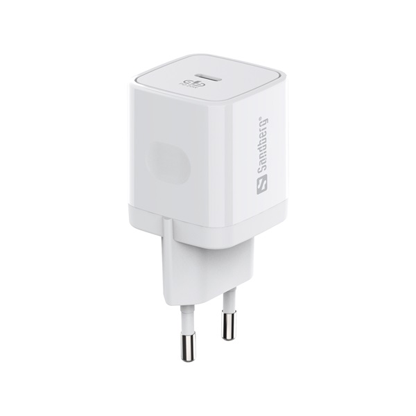 Sandberg PD20W SAVER USB-C AC Charger Telefon töltő Sandberg PD20W SAVER USB-C AC Charger Telefon töltő