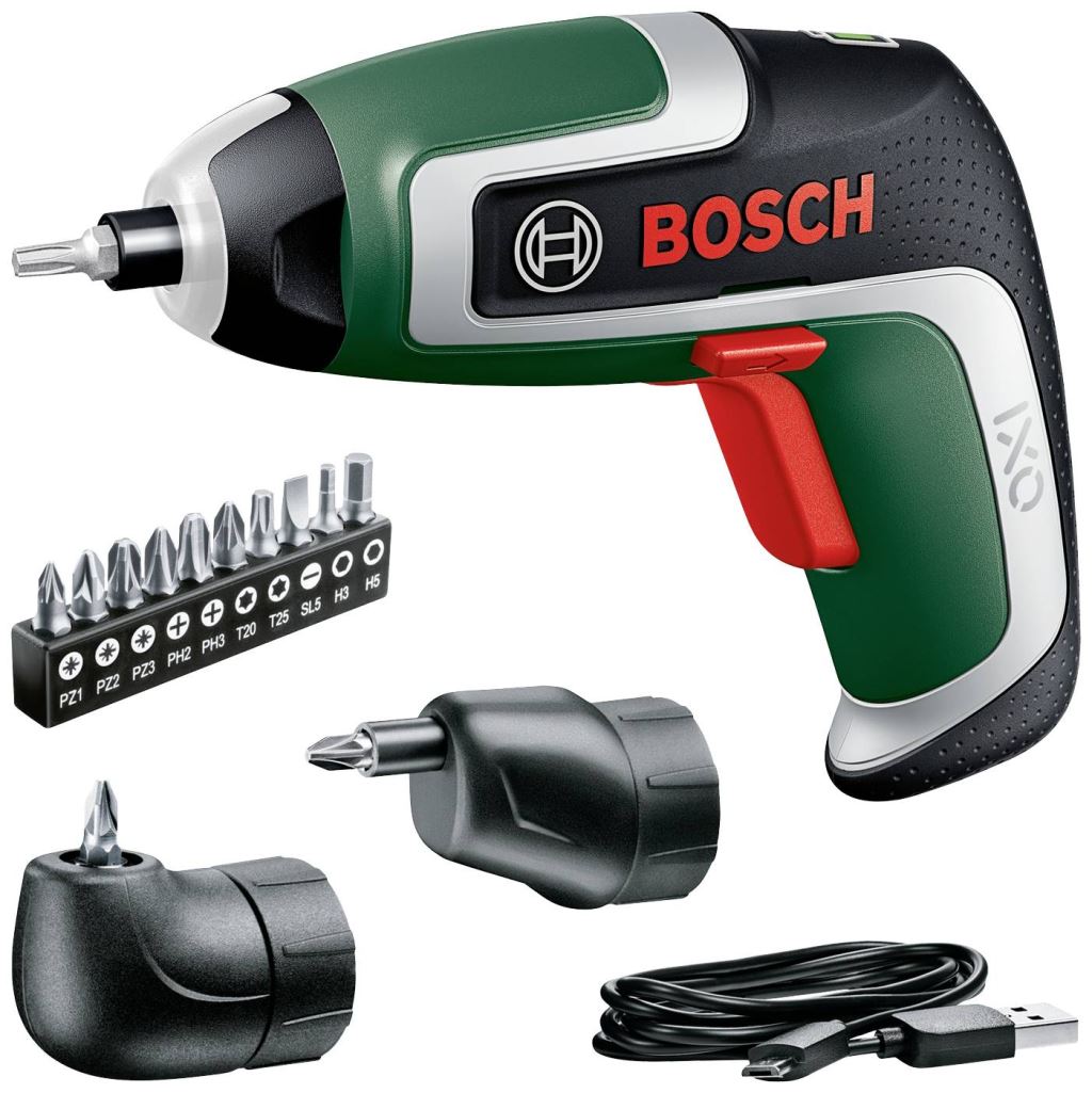 Bosch IXO 7 akkumulátoros csavarozó készlet akkuval és hordtáskával (06039E0001) Bosch IXO 7 akkumulátoros csavarozó készlet akkuval és hordtáskával (06039E0001)