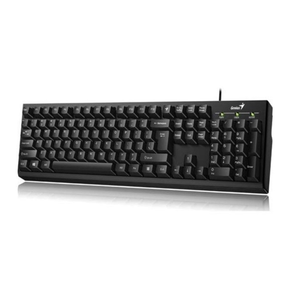 Genius Smart KB-100 billentyűzet fekete USB (31300004404 / 31300005404)