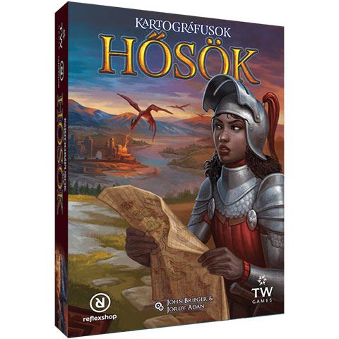 Asmodee Kartográfusok - Hősök társasjáték (RSTHUNCAHER) Asmodee Kartográfusok - Hősök társasjáték (RSTHUNCAHER)