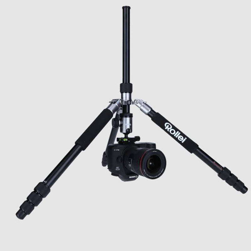 Rollei C5-i állvány + monopod + gömbfej + telefontartó adapter + táska, titánszürke