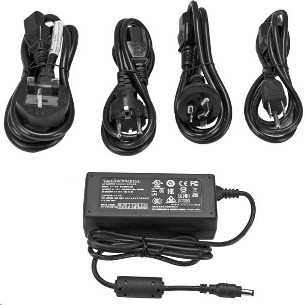 StarTech.com univerzális hálózati töltő adapter 12V (SVA12M5NA) StarTech.com univerzális hálózati töltő adapter 12V (SVA12M5NA)