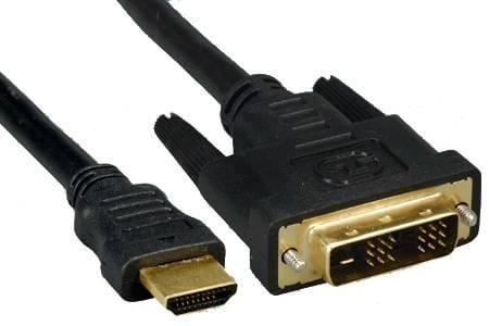 HDMI-DVI összekötő monitor kábel 3m aranyozott