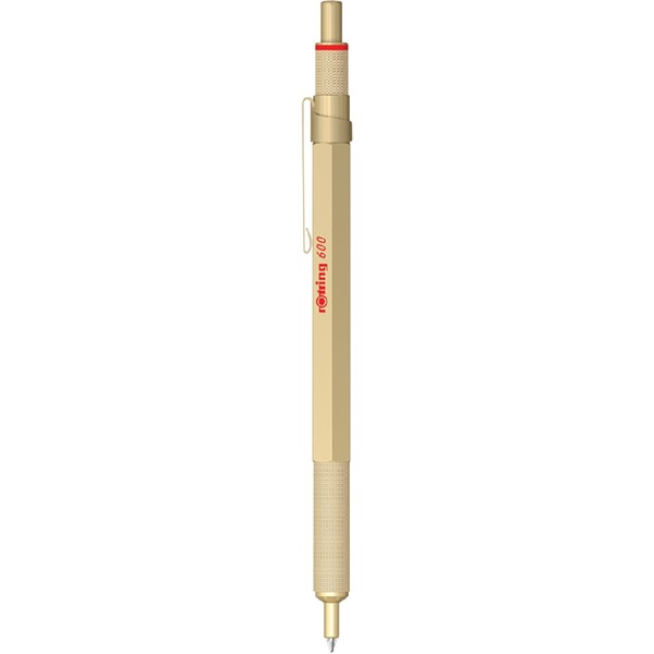 Rotring 600 1,0 mm nyomógombos arany golyóstoll Rotring 600 1,0 mm nyomógombos arany golyóstoll