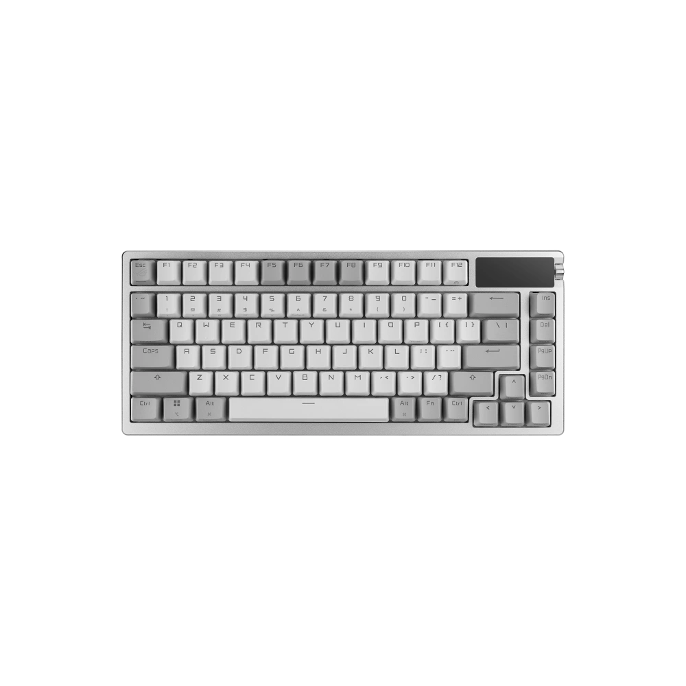Asus ROG Azoth Gaming Bluetooth Billentyűzet Holdfényes fehér US