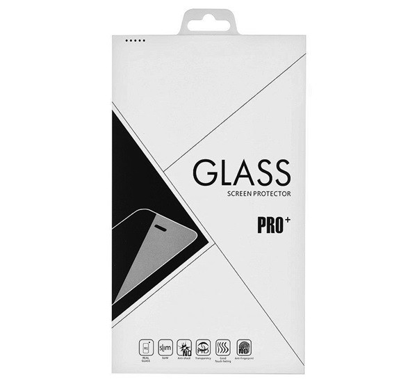 Képernyővédő üveg (5D hybrid full glue, íves, teljes felületén tapad, karcálló, 0.2 mm, 9H) FEHÉR [Honor 7S]