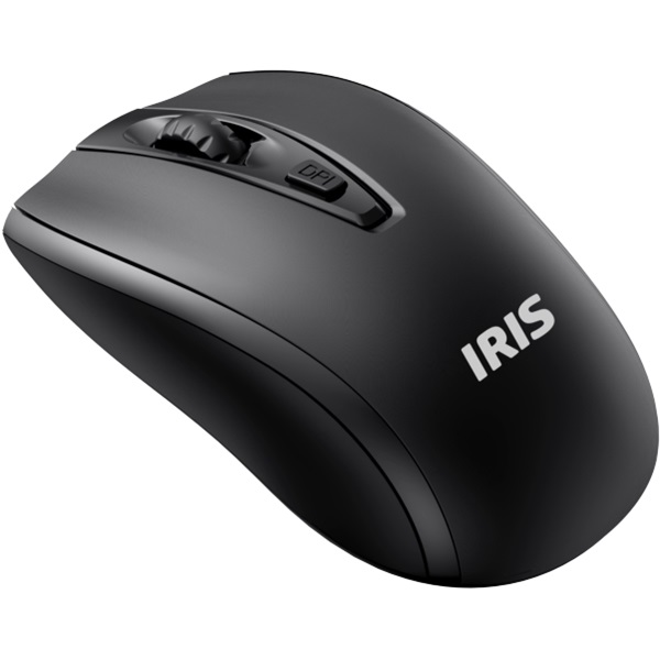 IRIS E-24 vezeték nélküli egér fekete IRIS E-24 vezeték nélküli egér fekete