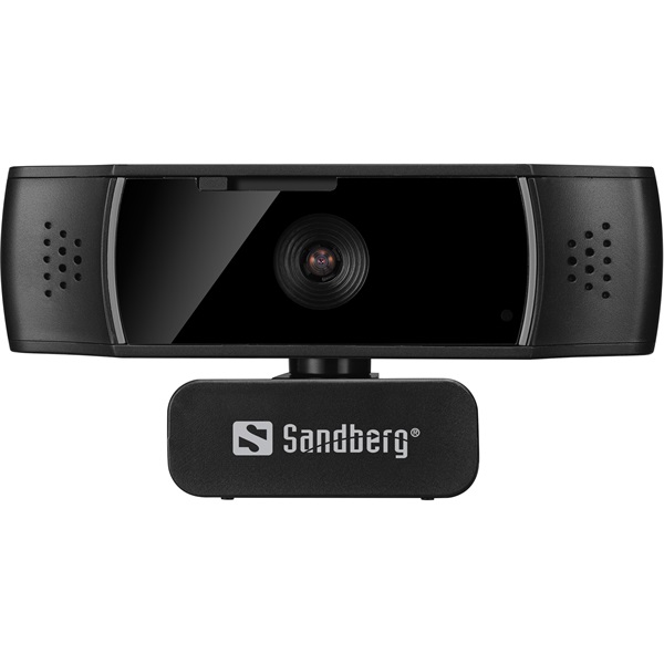 Sandberg USB Webcam Autofocus DualMic Webkamera 