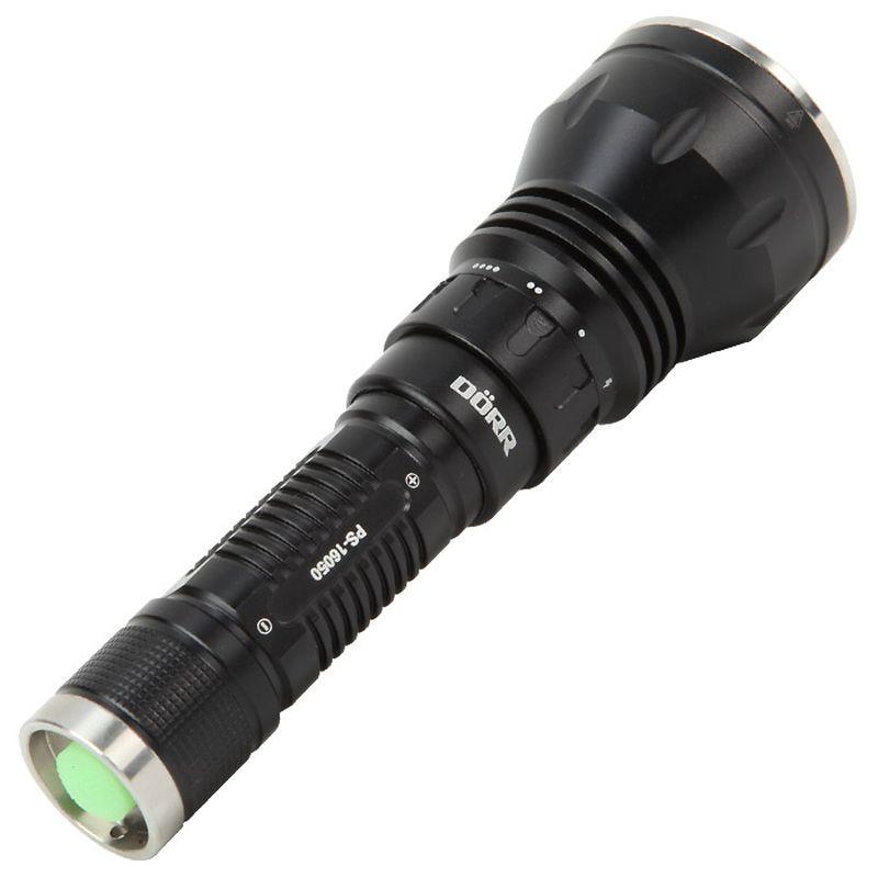 Dörr Premium Steel PS-16050 LED-es, vízálló, nagy fényerejű zseblámpa, fém, 500 lm Dörr Premium Steel PS-16050 LED-es, vízálló, nagy fényerejű zseblámpa, fém, 500 lm