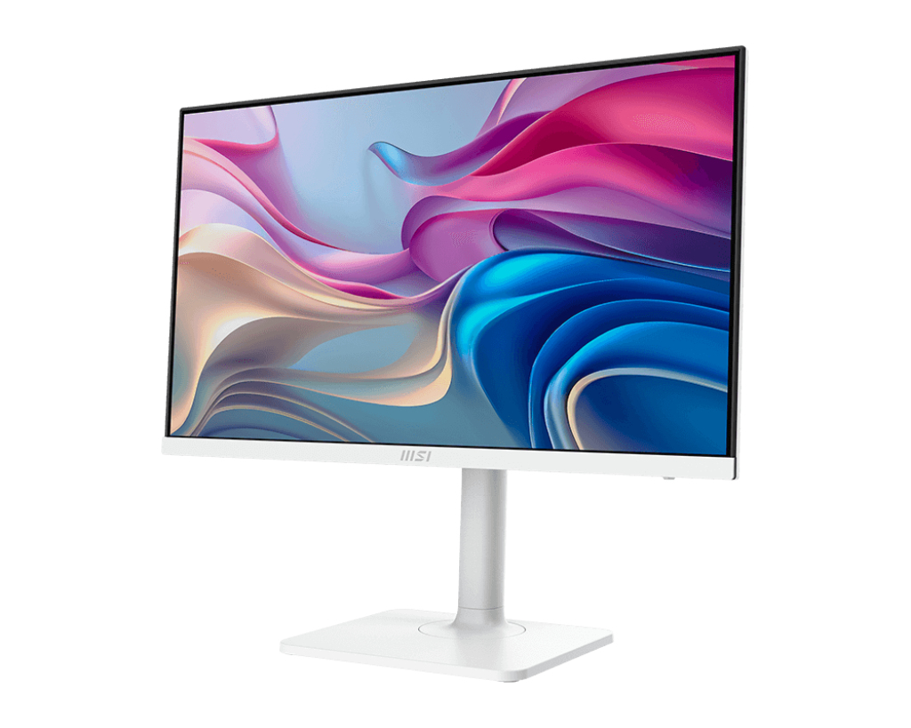 MSI 27" Business Modern MD272UPHW Monitor - 3840x2160, 4K, LED, IPS, 60Hz, 4ms,  Hangszóró, FreeSync, Pivot, Fehér