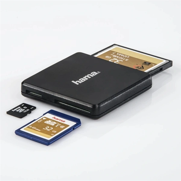 Hama USB 3.0 multi Memóriakártya olvasó Fekete