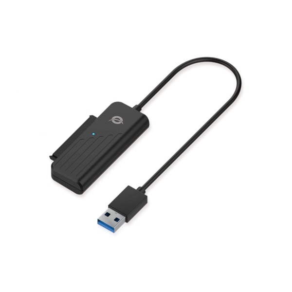 Conceptronic ABBY01B  USB-A 3.0 to SATA Kompatibilis: 2,5" SATA HDD/SSD átalakító 