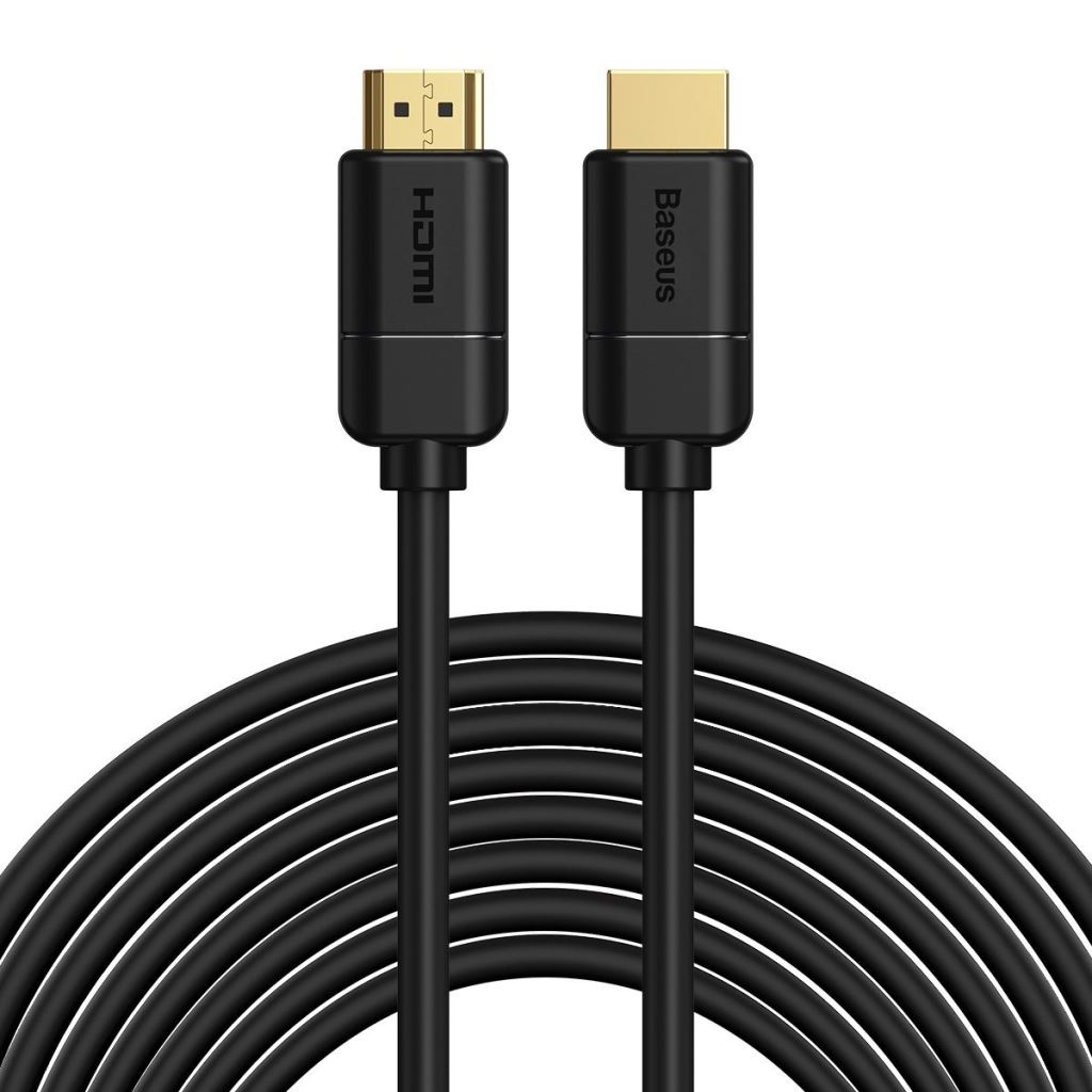 Baseus HDMI 2.0 kábel 8m fekete (CAKGQ-E01 ) Baseus HDMI 2.0 kábel 8m fekete (CAKGQ-E01 )