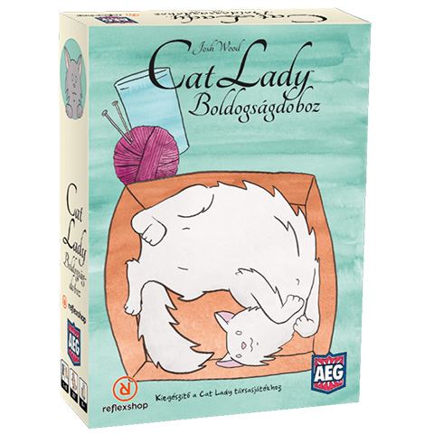 Asmodee Cat Lady Boldogságdoboz társasjáték kiegészítő Asmodee Cat Lady Boldogságdoboz társasjáték kiegészítő
