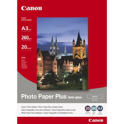 Canon SG-201 Photo Paper Plus semi-gloss A3 - fotópapír Canon SG-201 Photo Paper Plus semi-gloss A3 - fotópapír