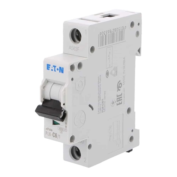 Eaton 286530 6kA 1 P kismegszakító