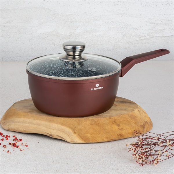 Blaumann BL-4071 1,9L Cerastone Collection 20 cm-es szószos edény fedővel Blaumann BL-4071 1,9L Cerastone Collection 20 cm-es szószos edény fedővel