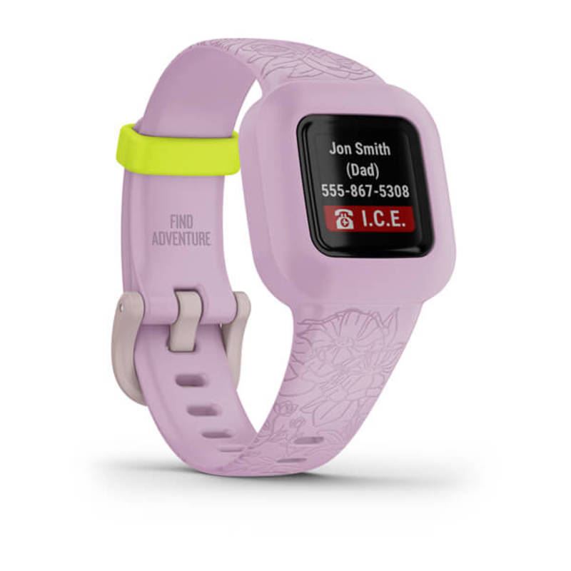Garmin vívofit jr. 3 tevékenységmérő Lila virág (010-02441-01) Garmin vívofit jr. 3 tevékenységmérő Lila virág (010-02441-01)
