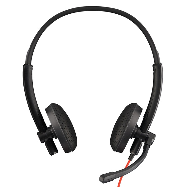 Bluestork MC301 Office Headset  mikrofon  hangerő szabályzó  3,5 Jack  fekete Fejhallgató 