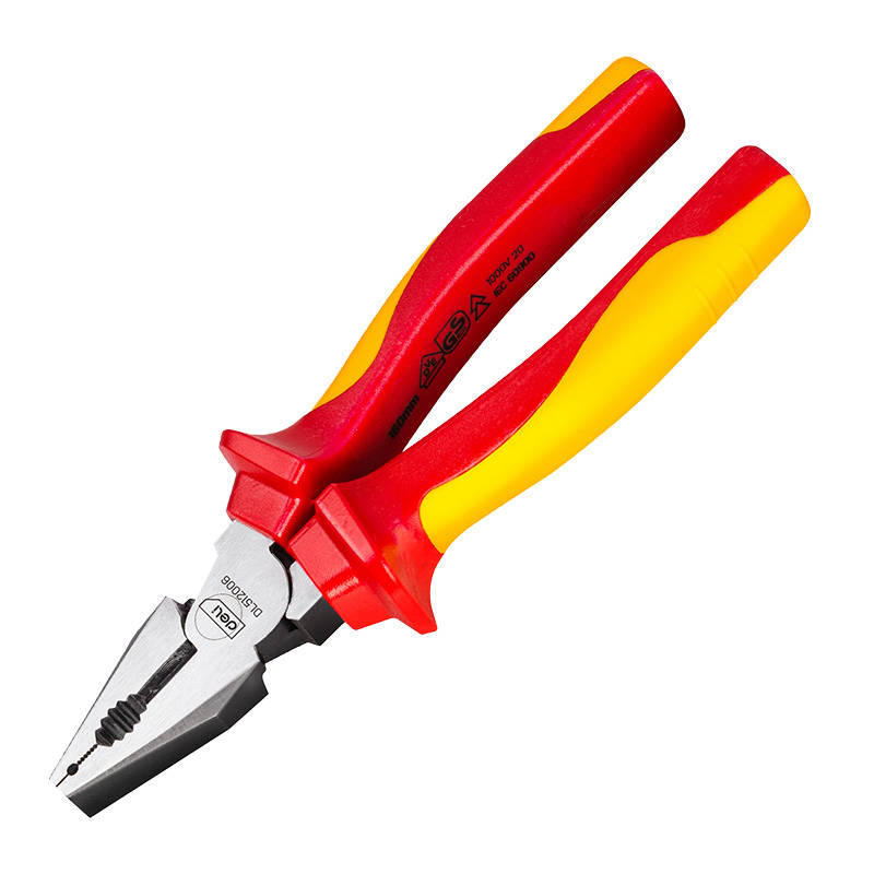 Insulated Labor-saving Combination Plier Deli Tools EDL512006 Insulated Labor-saving Combination Plier Deli Tools EDL512006
