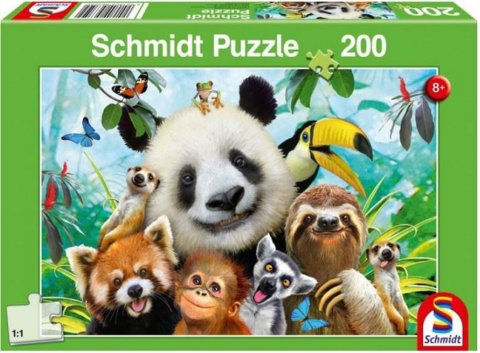 Schmidt Állati mulatság! 200 db-os puzzle (56359) Schmidt Állati mulatság! 200 db-os puzzle (56359)