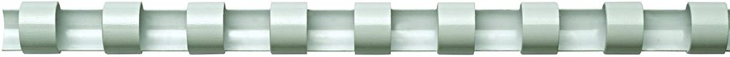 Fellowes 16mm műanyag spirál, 101-120 lapig, fehér (5347005)