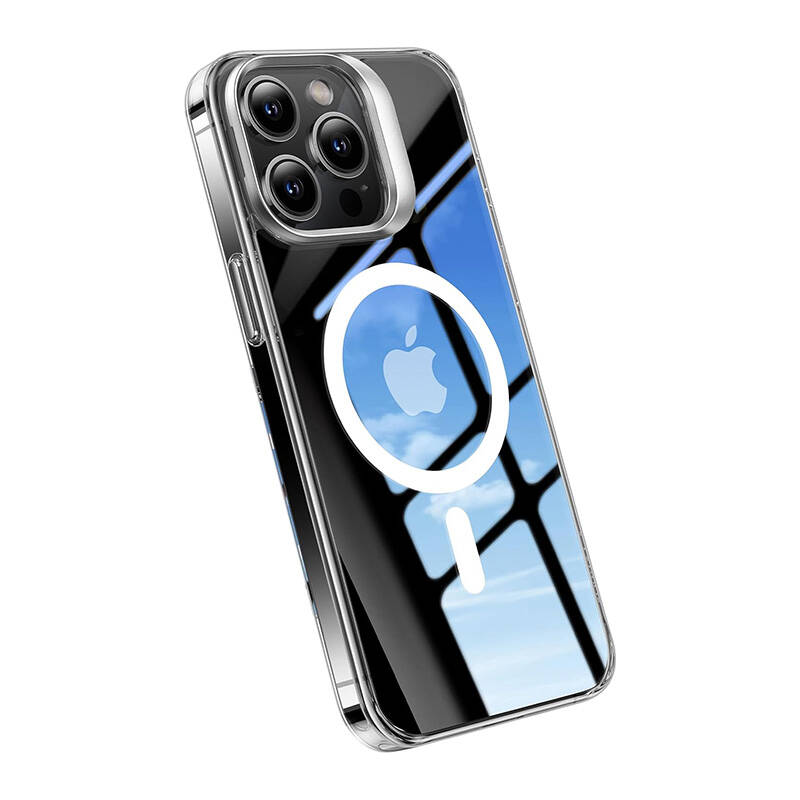 Torras phone case UPRO Lstand Clear-Mag for iPhone 15 PRO (transparent) Torras phone case UPRO Lstand Clear-Mag for iPhone 15 PRO (transparent)