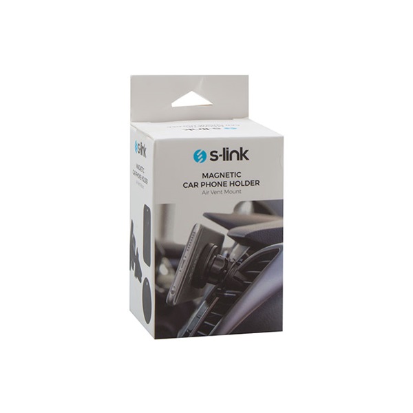 S-Link SL-AT30 Mágneses állítható univerzális Autós tartó fekete S-Link SL-AT30 Mágneses állítható univerzális Autós tartó fekete