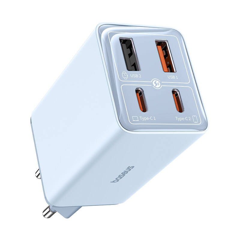 Baseus GAN6 Pro gyorstöltő, 2xUSB-C + 2xUSB, 65W