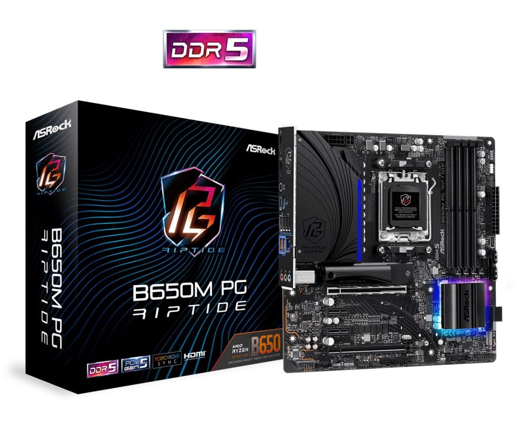 ASRock B650M PG Riptide alaplap ASRock B650M PG Riptide alaplap