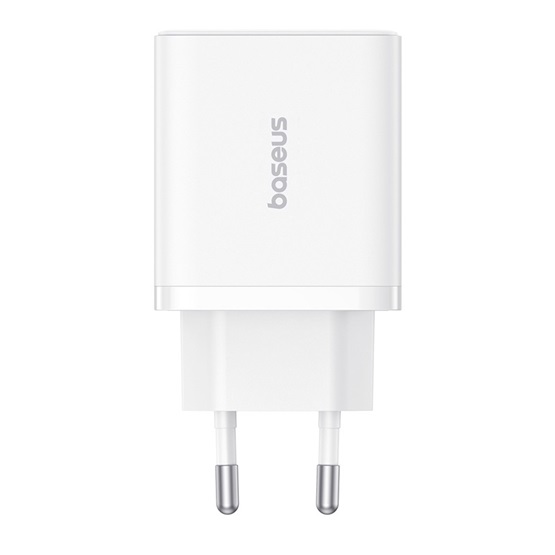 Baseus  2U+C 30W EU Autós töltő Fehér